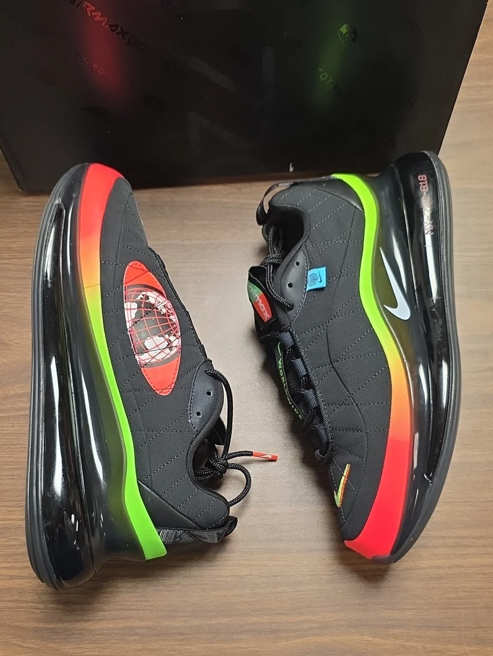 Nike Air Max MX-720-818 Worldwide Pack CT1282-001 Men's 9.5